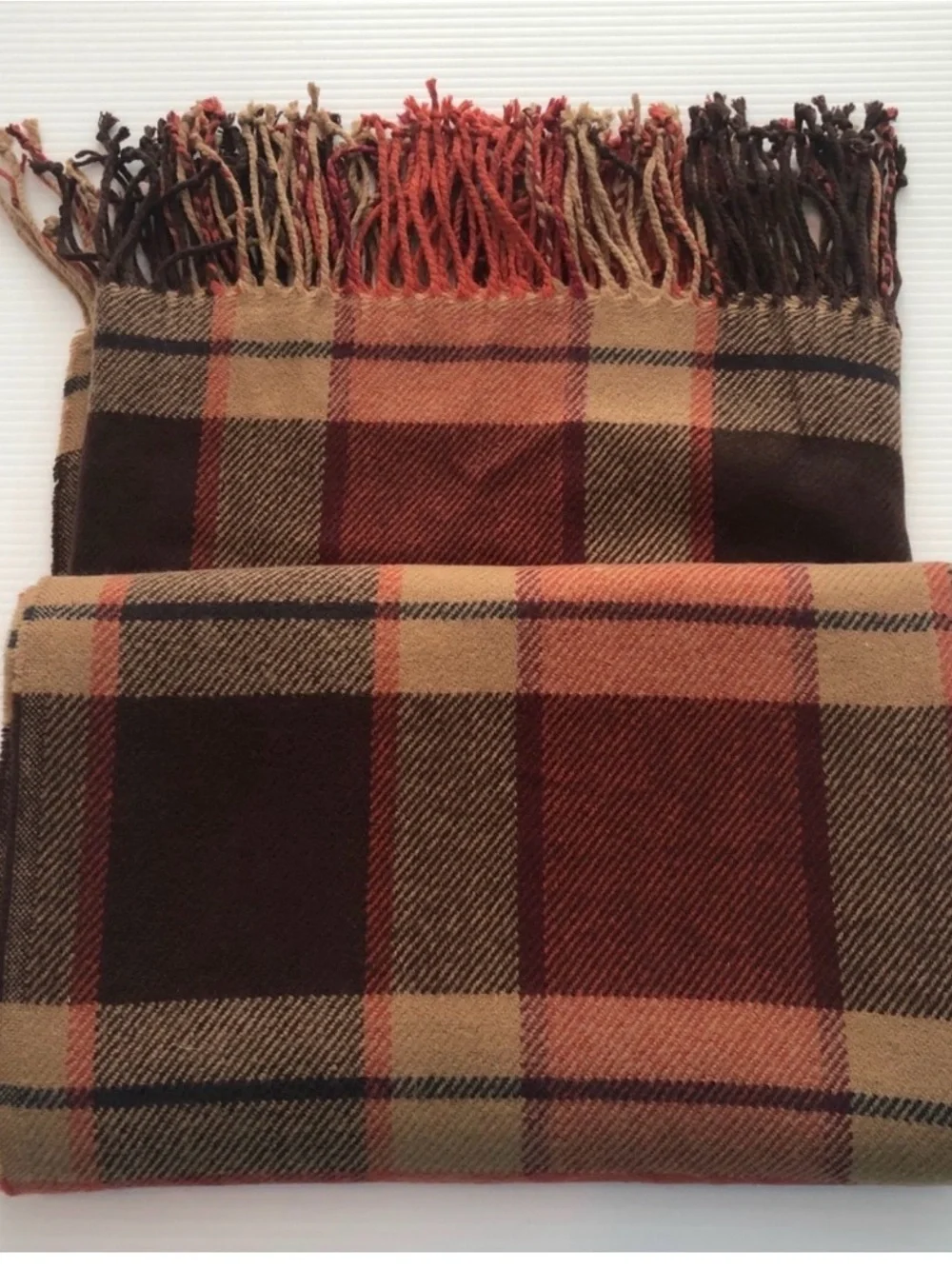 Pottery Barn Ronan Plaid Throw Blanket 50x60 NWT